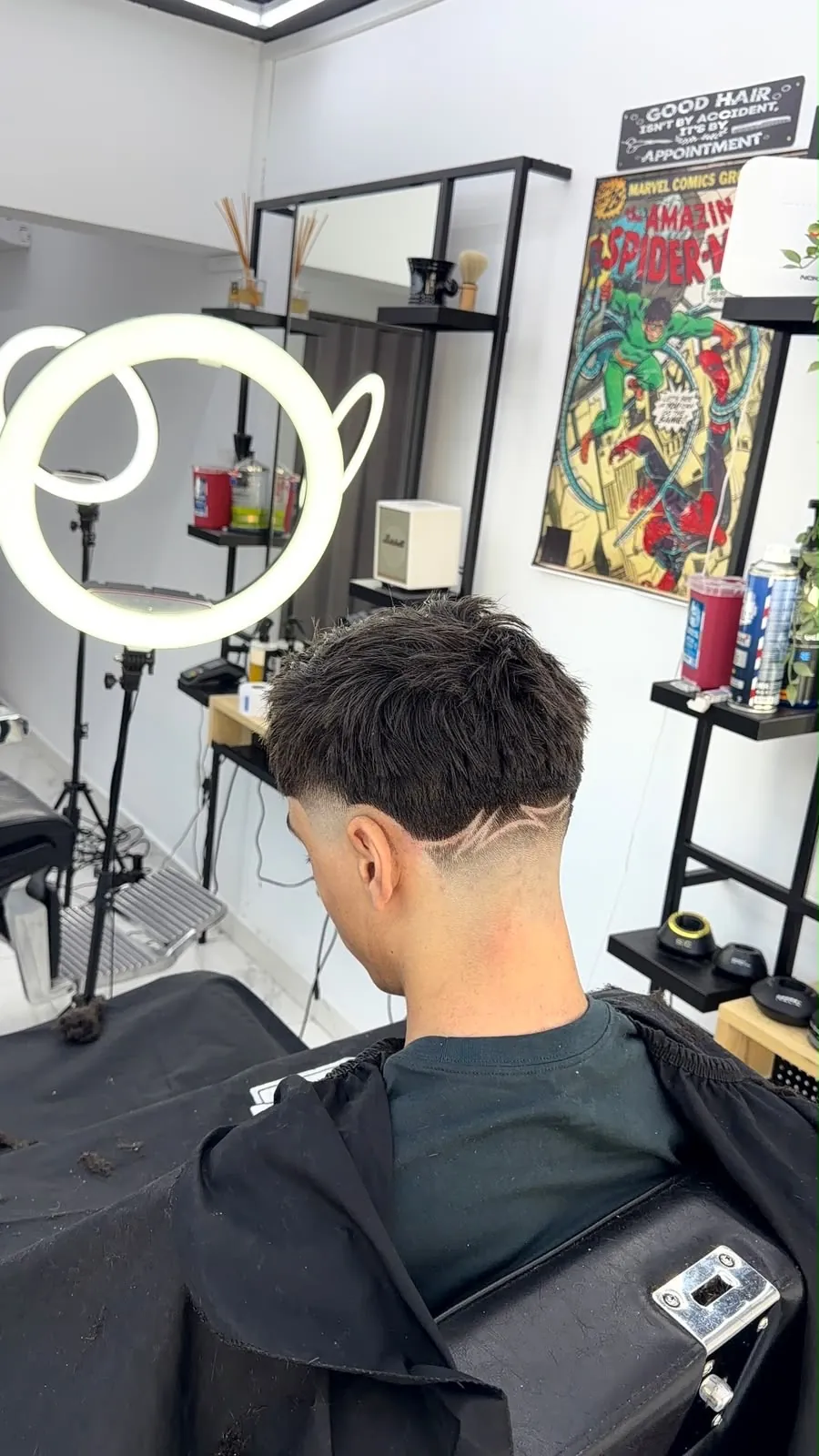 Haircut by Beppe, in colour